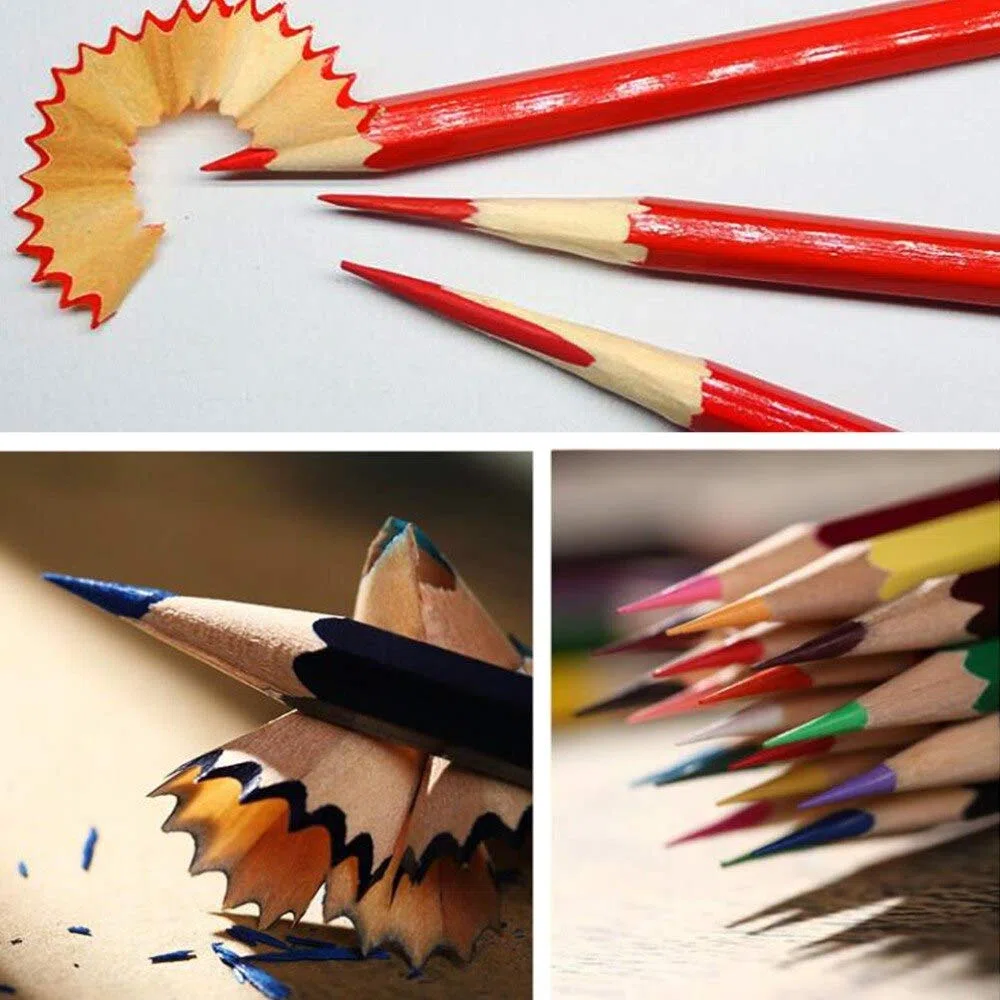 Crayons de Couleur Crayon Standard 24 36 48 72 Crayon à Mine de Bois huileuse Nouvelle fonctionnalité réseau Fantastique (36 Couleurs) (24 Couleurs)