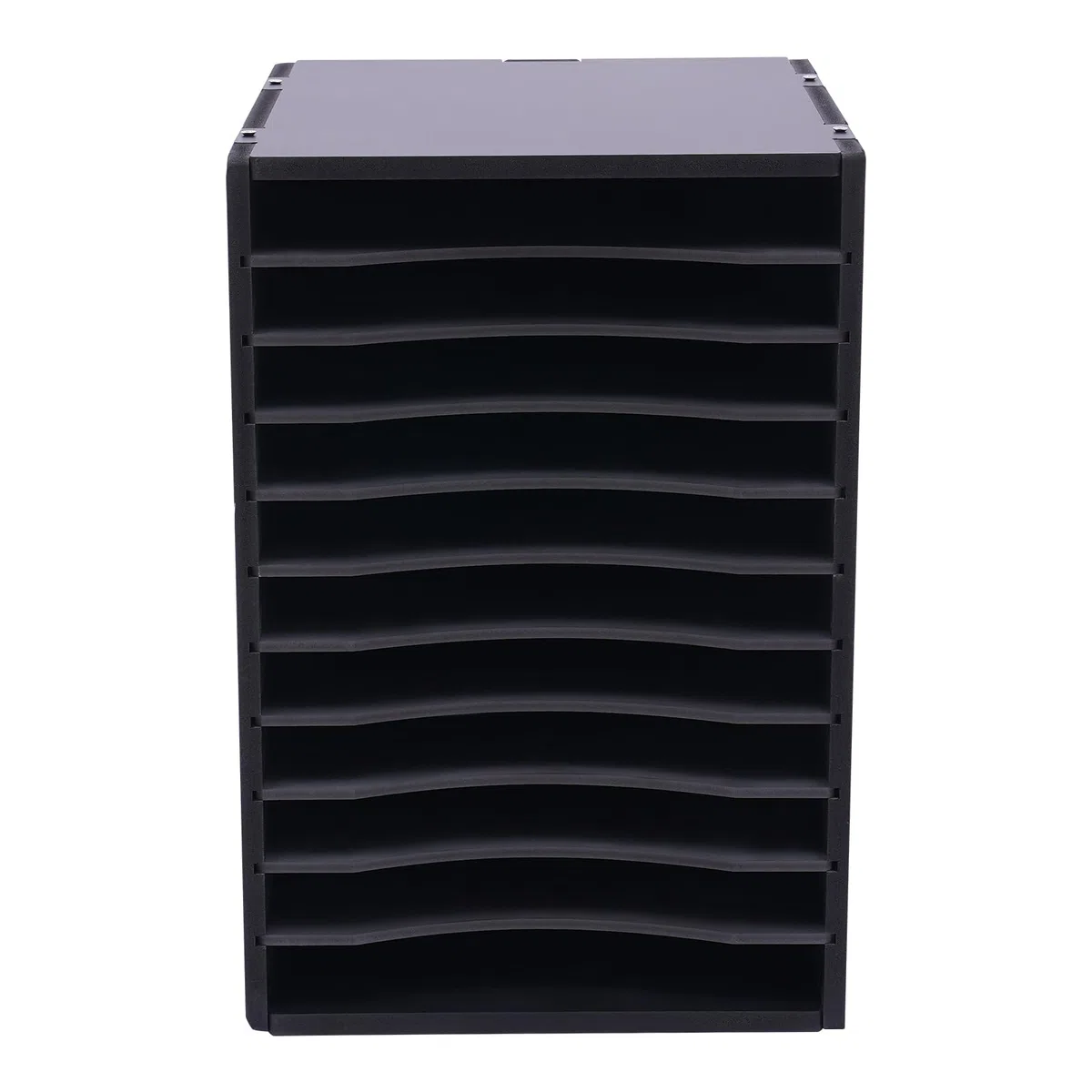 Organiseur de littérature de bureau, trieur vertical pour courrier, magazines, papiers, 11 compartiments de rangement de bureau