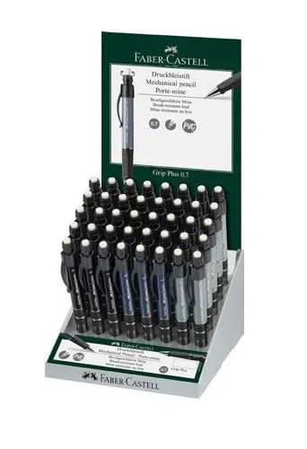 Porte-mine Faber-Castell Grip Plus 0,7mm présentoir 40 pièces