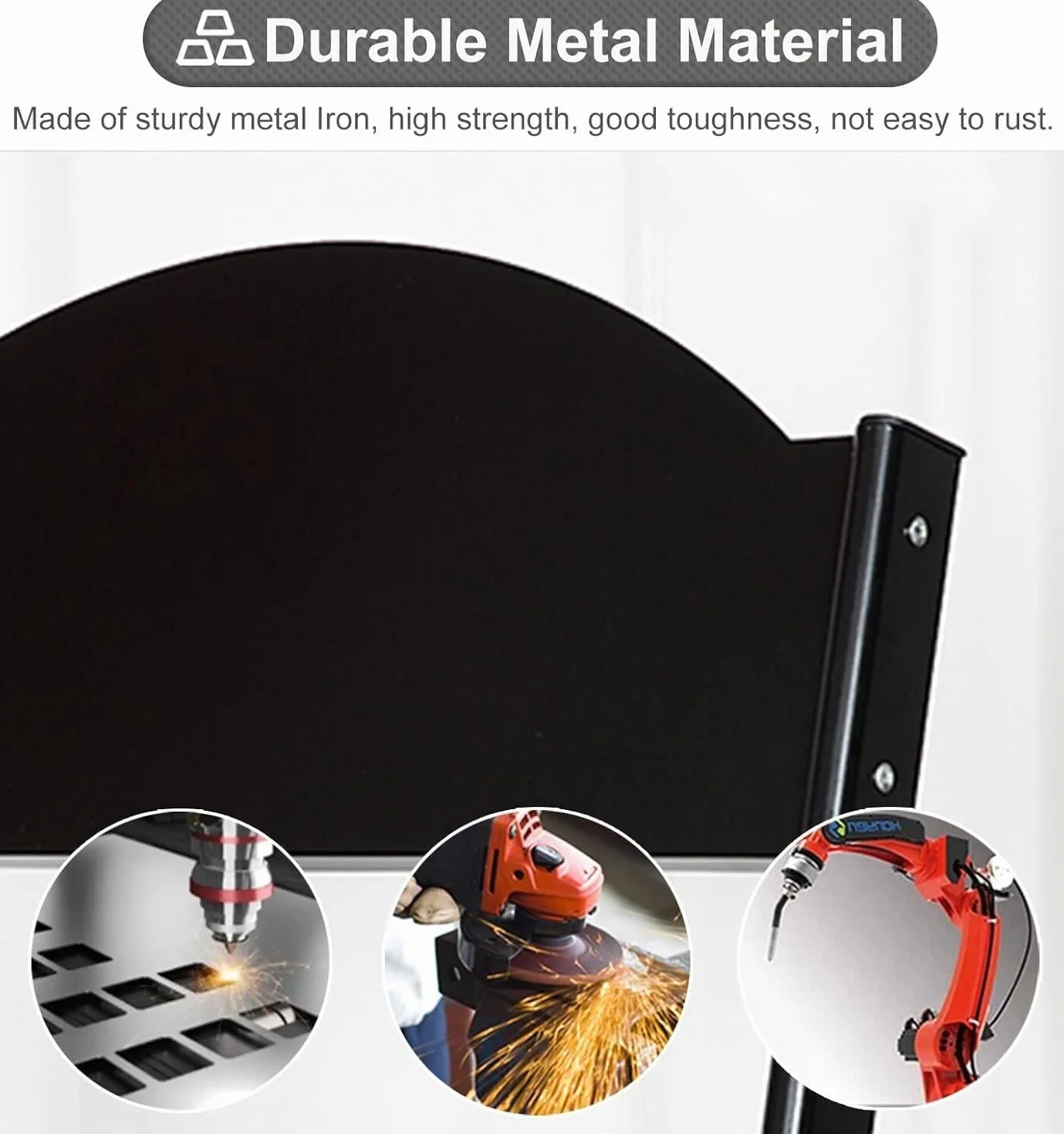Porte-revues sur Pied Porte-revues sur Pied Présentoir à brochures en Maille métallique à 4 Poches Présentoir à usages Multiples (Une Couleur)