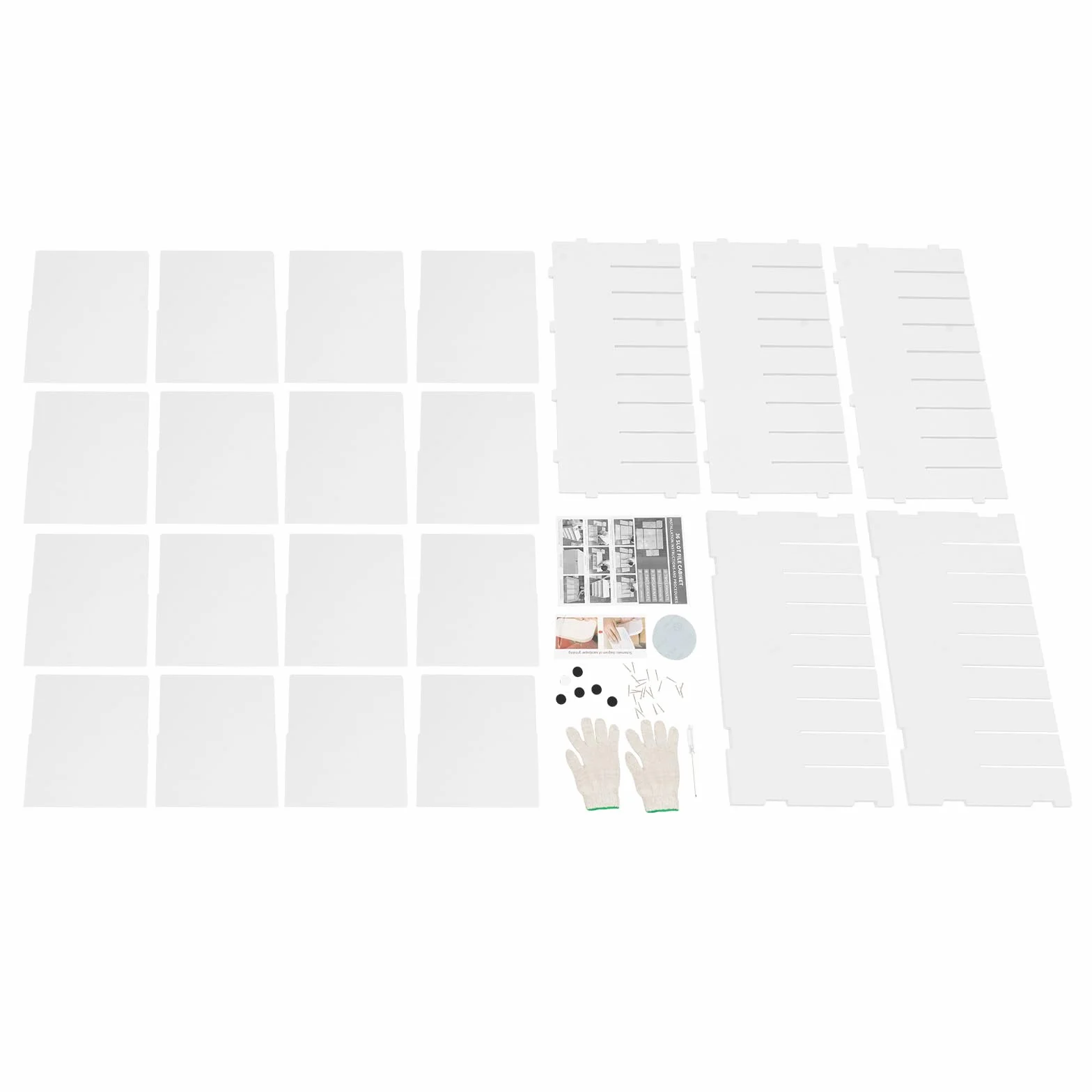 Organiseur Documents 36 Compartiments,Grande Capacité, Bureau, 100x30x61cm