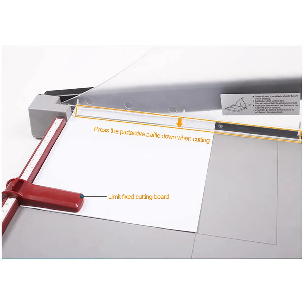 Massicot A4 et A3 – Coupe-papier de précision pour photos, travaux manuels et carton – Parfait pour la maison, le bureau et l'école