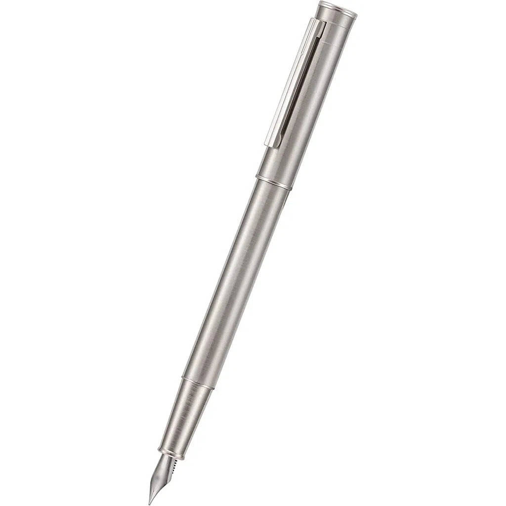 Stylo plume en acier inoxydable F/plume pour l'école, le bureau