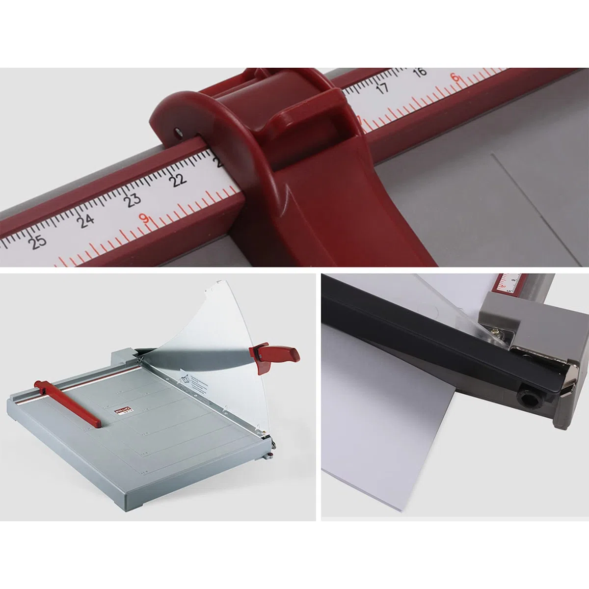 Massicot A4 et A3 – Coupe-papier de précision pour photos, travaux manuels et carton – Parfait pour la maison, le bureau et l'école